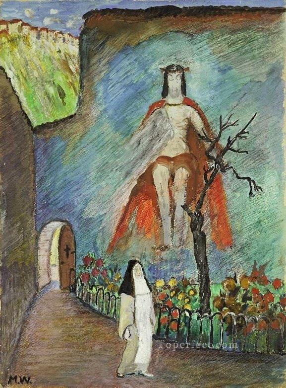 sister Marianne von Werefkin Christian Catholic Oil Paintings
